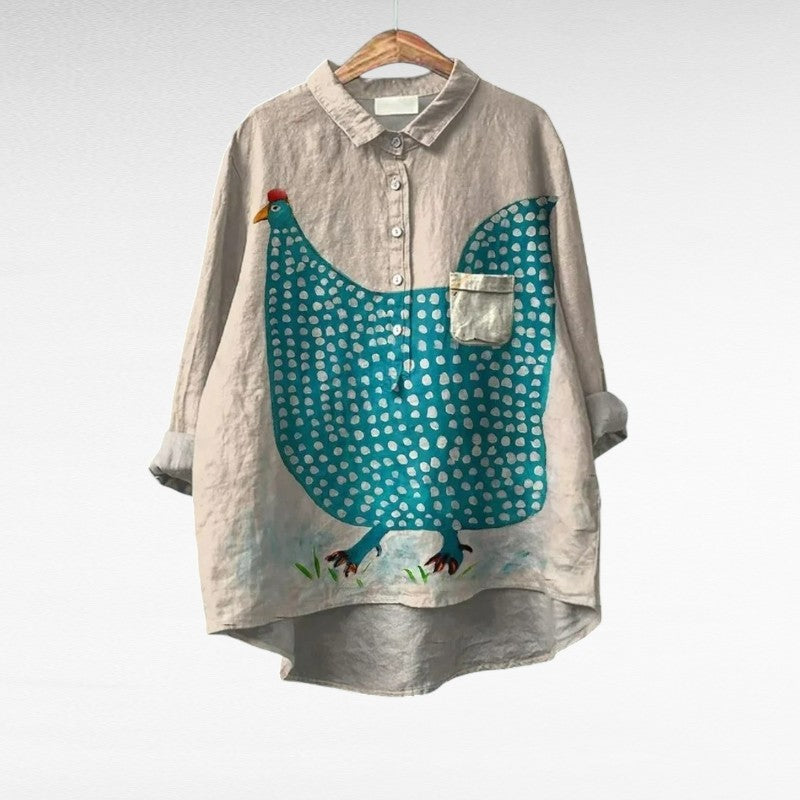 Coline | Elegant Summer Blouse
