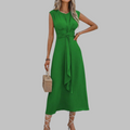 REESE™ | Elegant Sleeveless Round Neck Maxi Dress