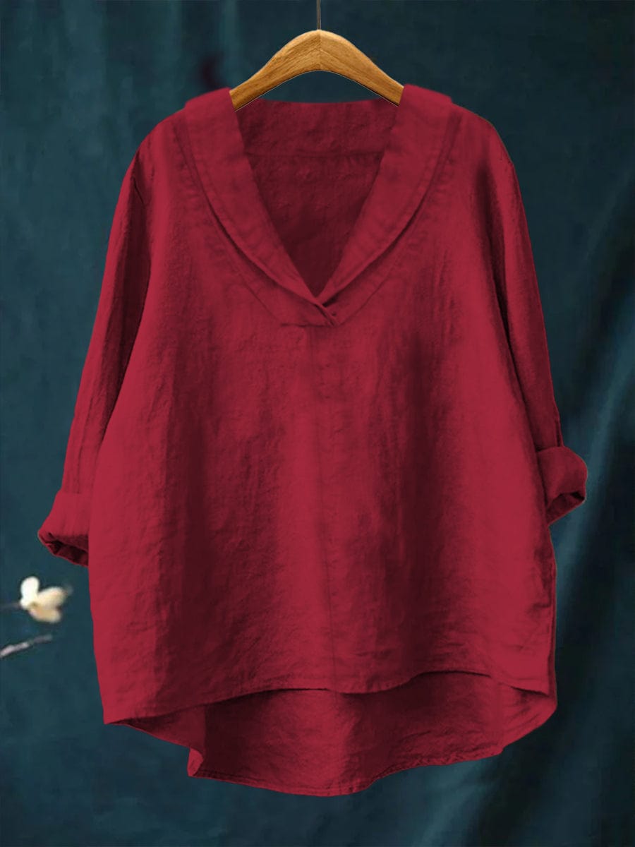 SAMIRA | Elegante Camisa de Verano en Lino