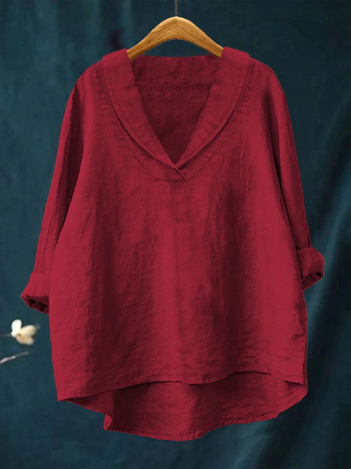SAMIRA | Elegante Camisa de Verano en Lino