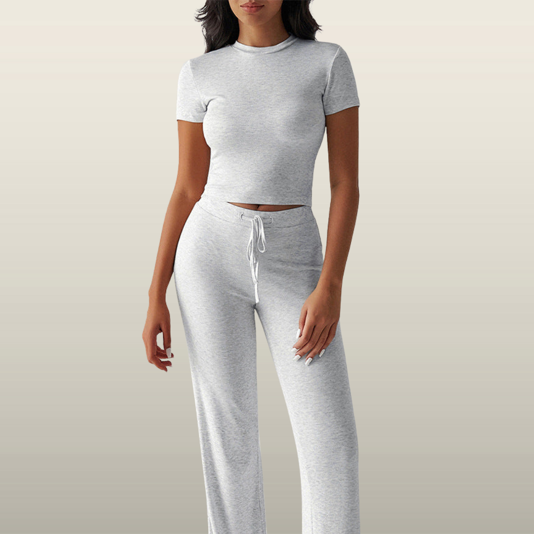 MARGARITA™ – Everyday Short Sleeve Crop and Jogger Set