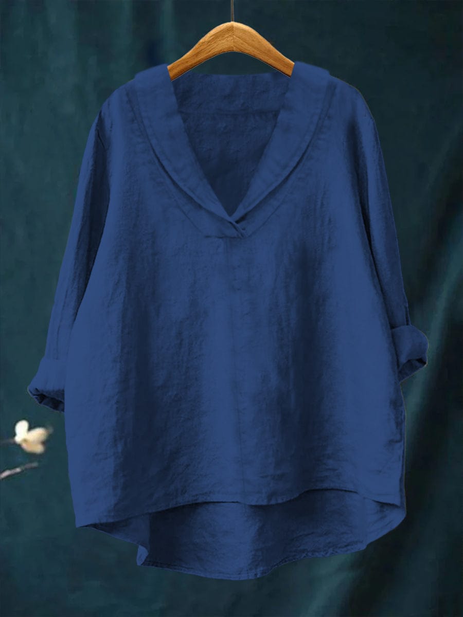 SAMIRA | Elegante Camisa de Verano en Lino