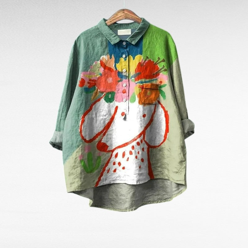 Aurelie | Elegant summer blouse