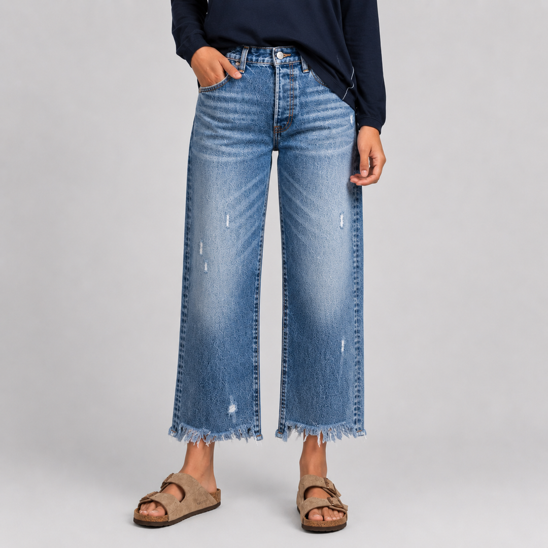 DALIA | Retro Straight-Leg Jeans for Women