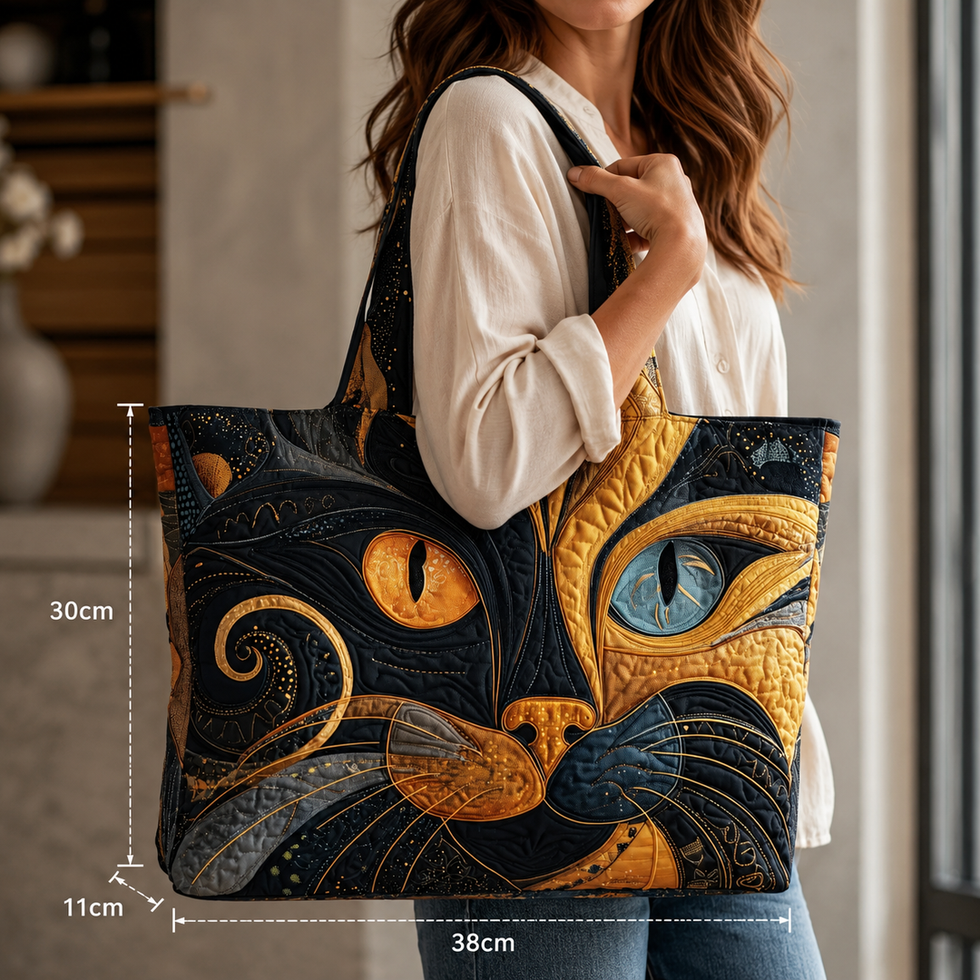 Mystical Cat Handcrafted Bag