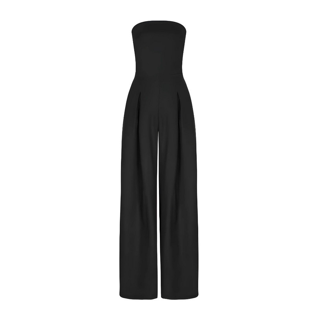 Seravielle | Elegant Wide-leg Jumpsuit