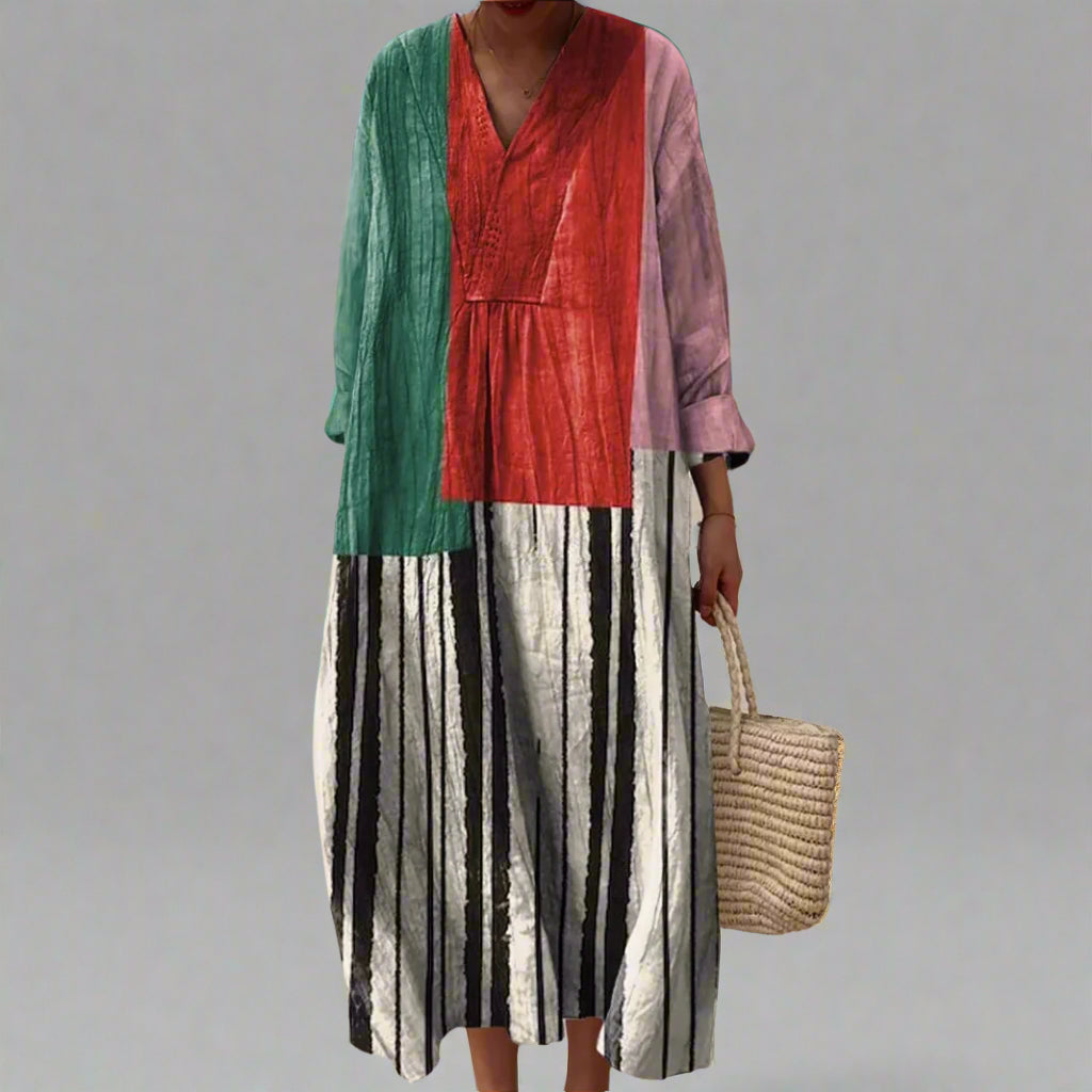 HARPER | Elegant Geomatric Dress