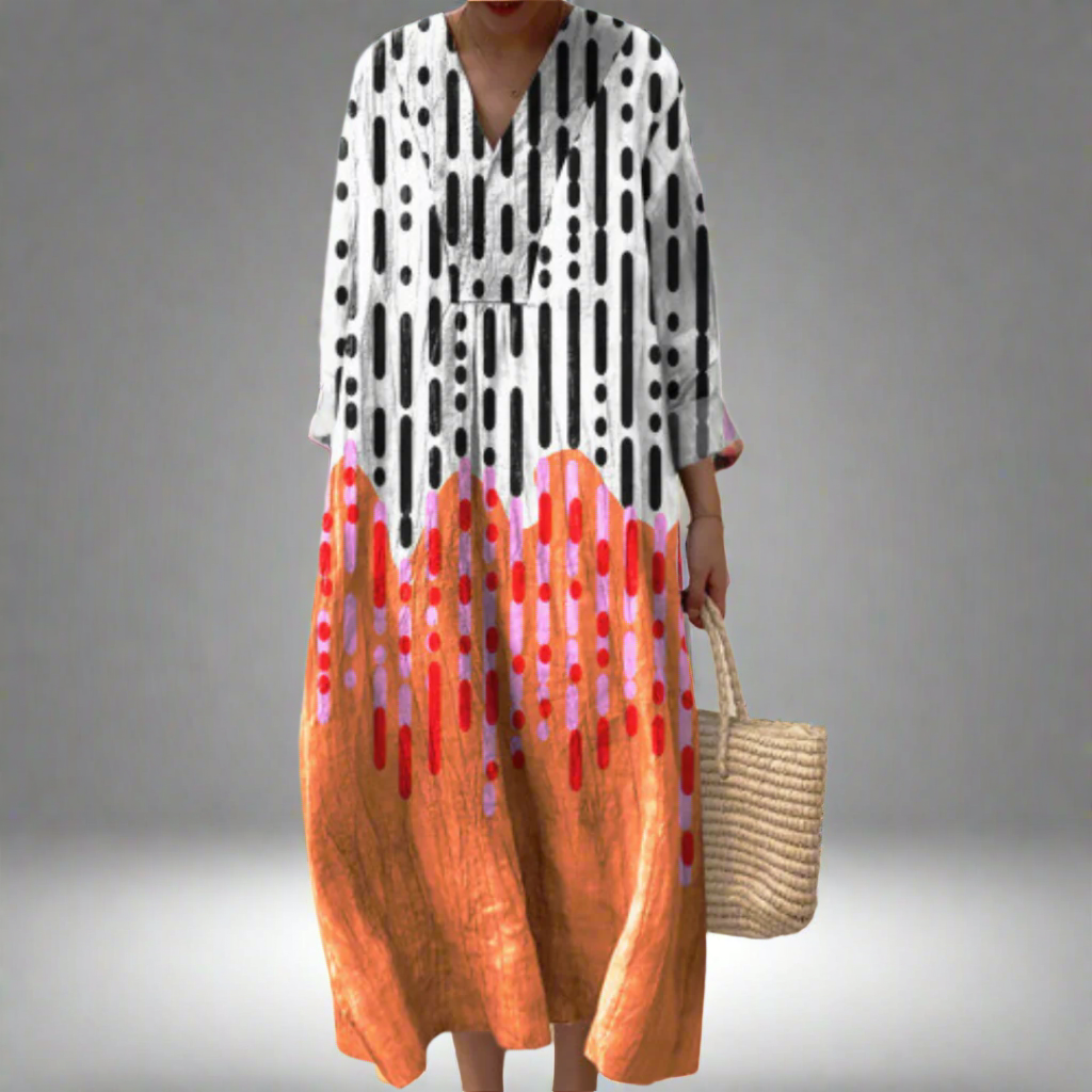 KIARA™ | Elegant Geomatric Dress