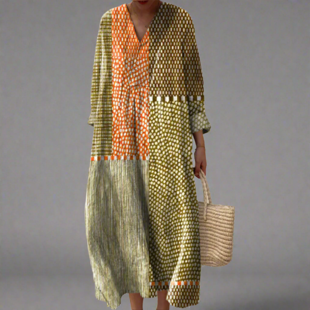 BREE™ | Elegant Geomatric Dress