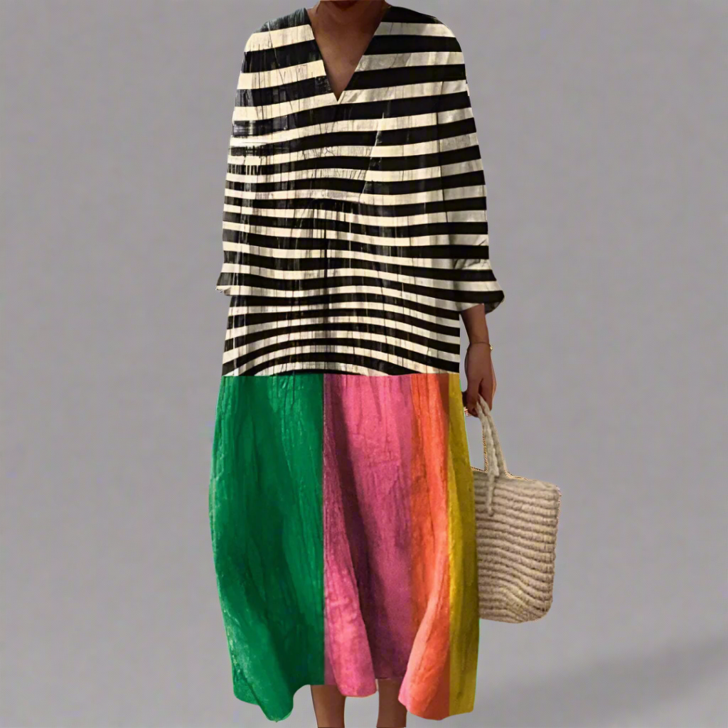 ZARA | Elegant Geomatric Dress
