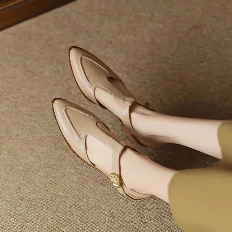 AURENZA™ | Buckle Shoes