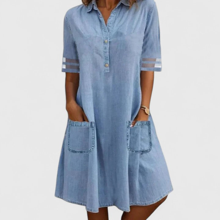 Zelina | Sculpt Denim Dress