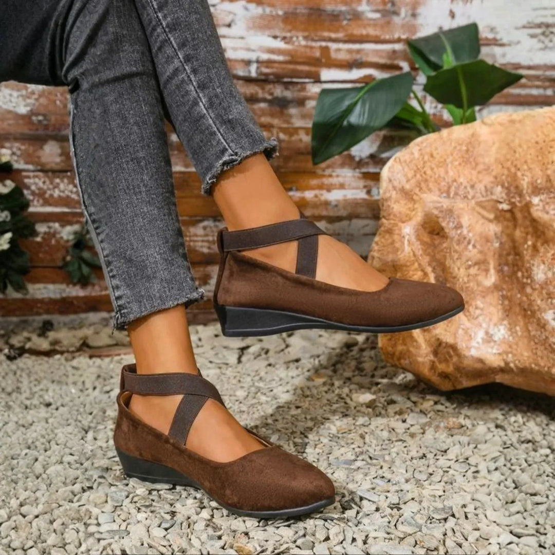 CALERINNE™ | Closed Wedge Ballerina Shoes