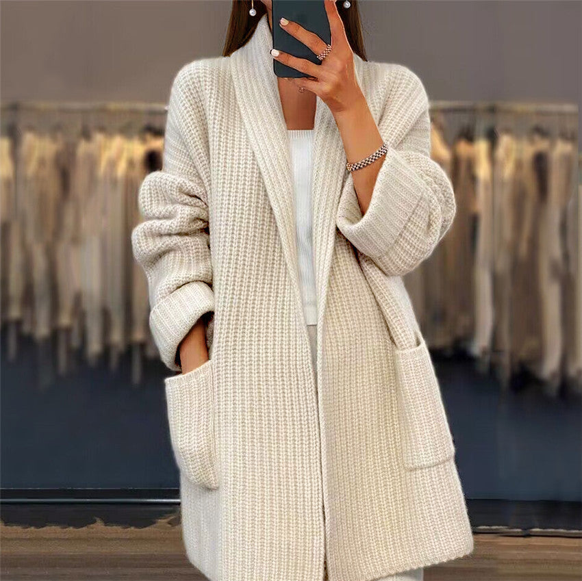 Alverine | Knit Sweater With Pockets