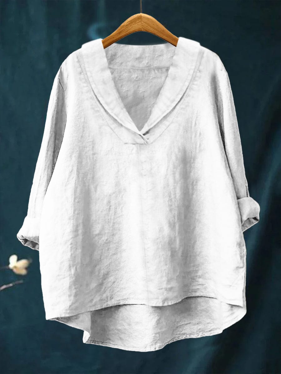 SAMIRA | Elegante Camisa de Verano en Lino