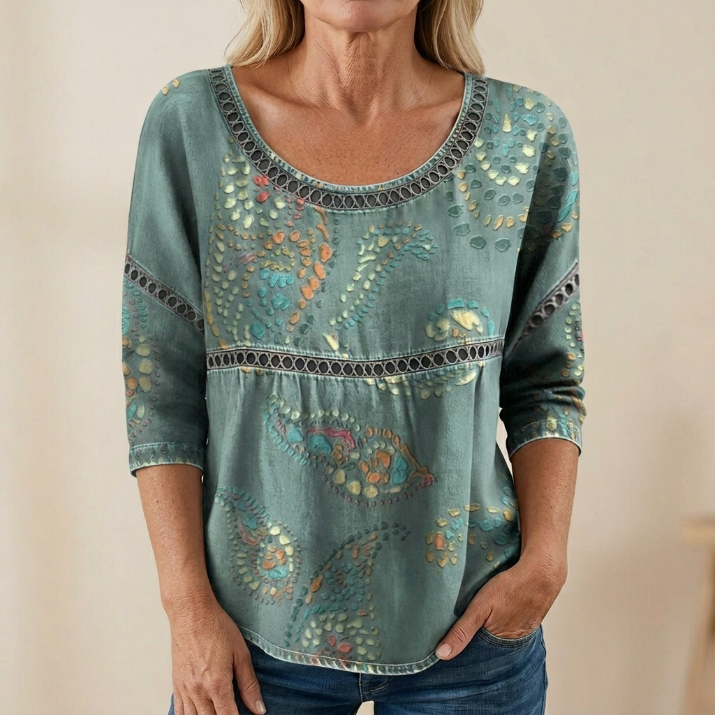 AMIRA | Casual Vintage Blouse