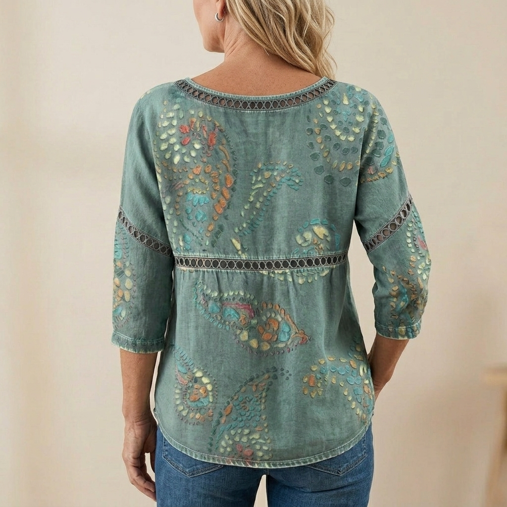 AMIRA | Casual Vintage Blouse