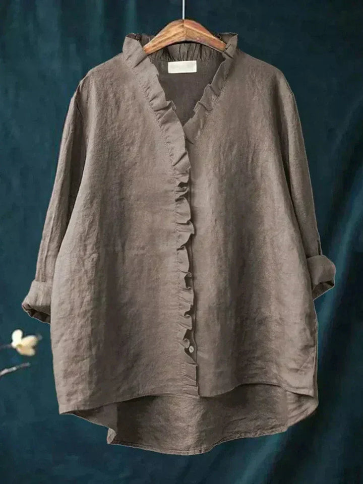 ELINE | Elegante Blusa de Verano de Linne