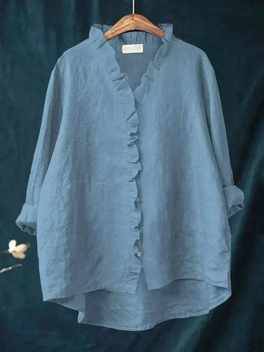 ELINE | Elegante Blusa de Verano de Linne
