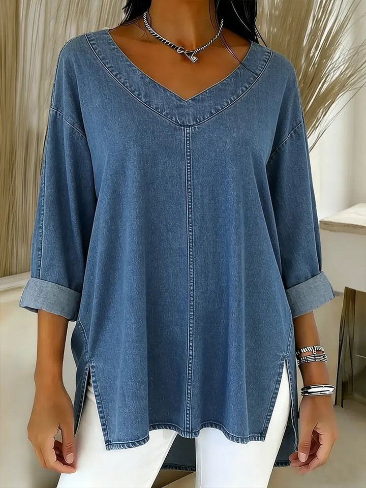 JESSICA™ | Relaxed V-Neck Top